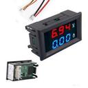 Voltmètre Ampèremètre double Numérique DC 0-100V 1A