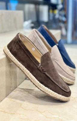 MOCASSIN HOMME HALFA -HLH DAIM MARRON