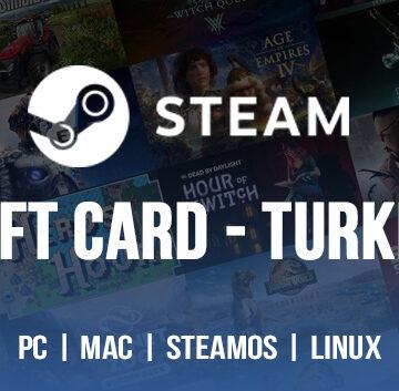 Steam Gift Card en Compte Turquie