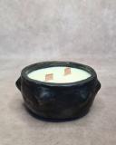 Anaspika Bougie jasmin artisanale céramique YASMINA Poterie de Sejnane
