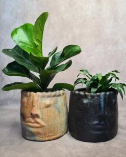 INSPIRATION Cache-pot artisanal en terre cuite Poterie de Sejnane