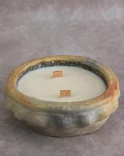 BLOOM Bougie parfumée au jasmin terre cuite & cire de soja