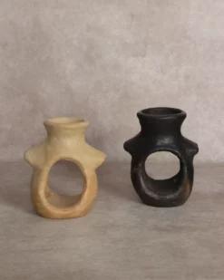 DOLCE Brûle-parfum en terre cuite Céramique artisanale de Sejnane