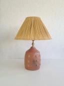 Grande lampe artisanale terre cuite RUSTIKA Céramique Sejnane