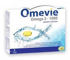 VITAL LABORATOIRES LABORATOIRES OMEVIE OMEGA 3 1000 30 CAPSULES