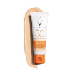 VICHY CAPITAL SOLEIL SOIN ANTI TACHES TEINTEE 3EN1 SPF50