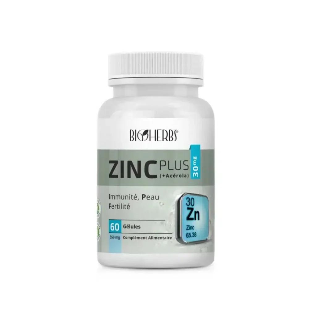 BIOHERBS ZINC PLUS +ACEROLA BT 60