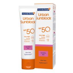 NOVACLEAR URBAN SUNBLOCK SENSITIVE SKIN SPF50+