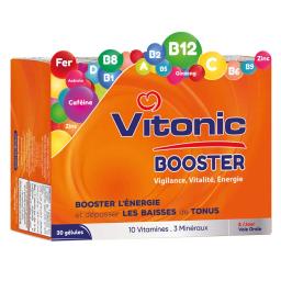 VITAL LABORATOIRES LABORATOIRES VITONIC BOOSTER VITALITE 30 GELULES