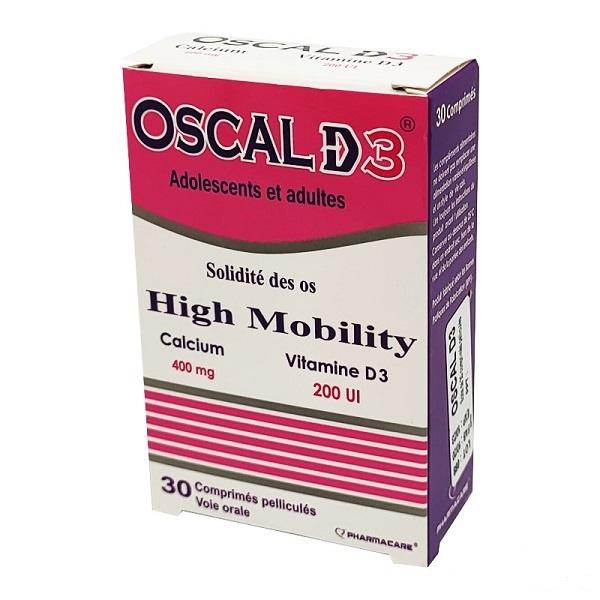 PHARMACARE OSCAL D3 30 COMPRIMES