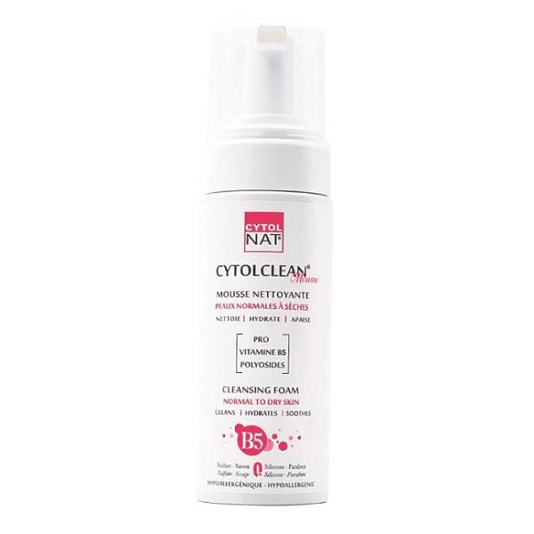 CYTOLNAT CYTOLCLEAN MOUSSE NETTOYANTE PEAUX NORMALES A SECHES