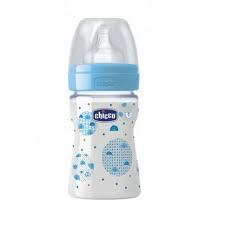 chicco BIBERON EN PLASTIQUE BLEU 202112
