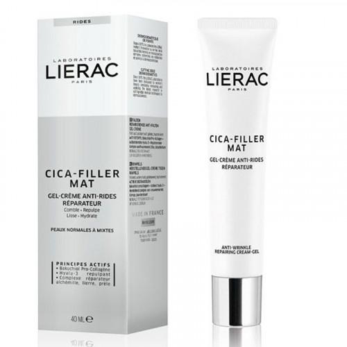 LIERAC CICA-FILLER GEL-CREME MAT ANTI-RIDES REPARATEUR