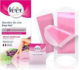 Veet 12 Bandes de Cire Corps Jambes