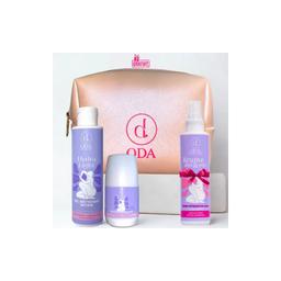 ODA TROUSSE GEL NETTOYANT INTIME +DEODORANT 20ML+BRUME DEO SOIN 150ML