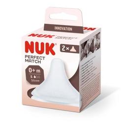 NUK 2 TÉTINES PERFECT MATCH TAILLE S