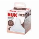 NUK PERFECT MATCH 2 TÉTINES SILICONE 6 MOIS PLUS
