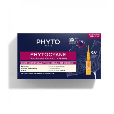 phyto PHYTOCYANE TRAITEMENT ANTI-CHUTE REACTIONNELLE FEMME 12*