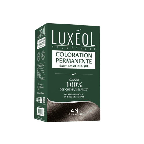 LUXEOL Luxéol Coloration Permanente 4N Châtain