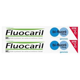 fluocaril DENTIFRICE BI-FLUORE GENCIVES 145MG 2*