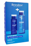 BEESLINE COFFRET INSTANT BRIGHT EAU MICELLAIRE + LOTION TONIQUE