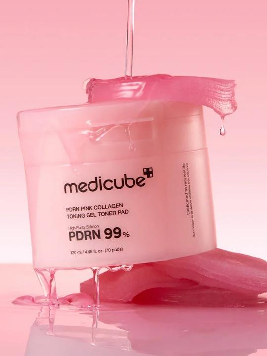 MEDICUBE PDRN Collagen Toning Gel Toner Pads