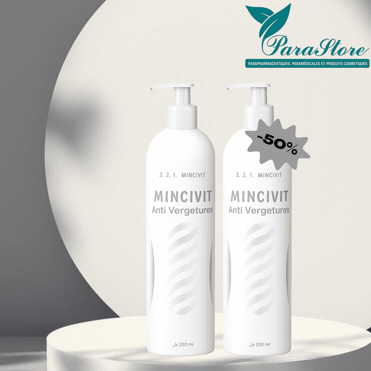 MINCIVIT Lait Anti Vergeture -50% sur la deuxième