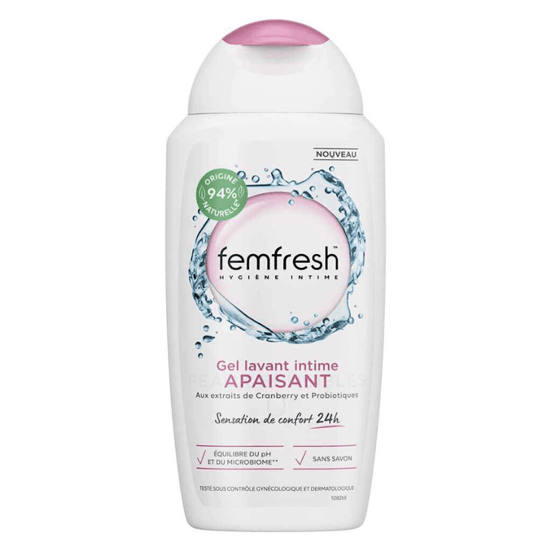 FEMFRESH GEL LAVANT INTIME APAISANT