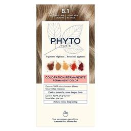 PHYTO COLOR COLOR COLORATION PERMANENTE 8.1 BLOND CLAIR CENDRE