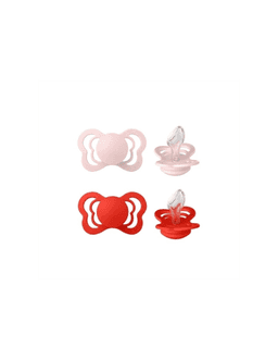BIBS BIBS Sucette Couture Blossom-Candy 6+ Lot De 2
