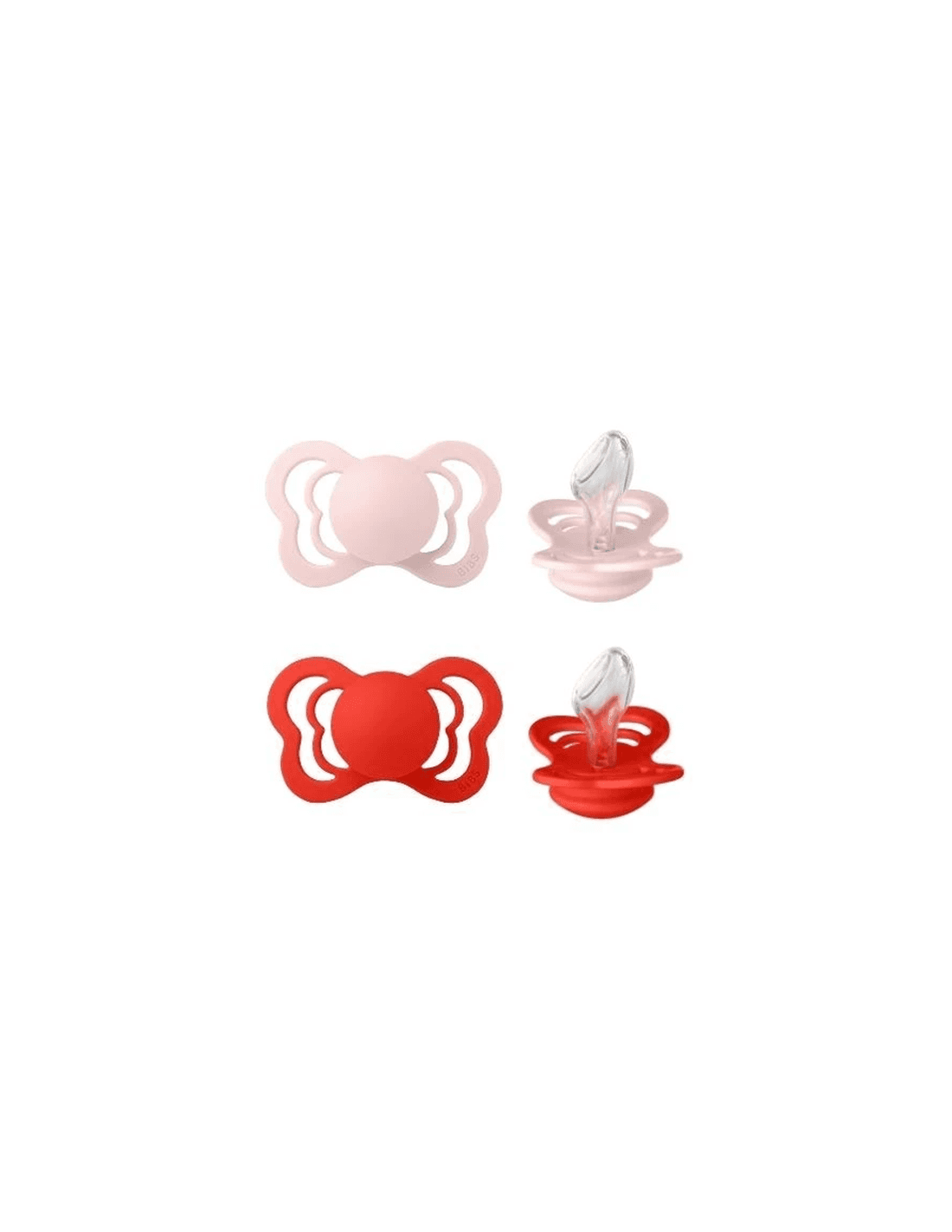BIBS BIBS Sucette Couture Blossom-Candy 6+ Lot De 2