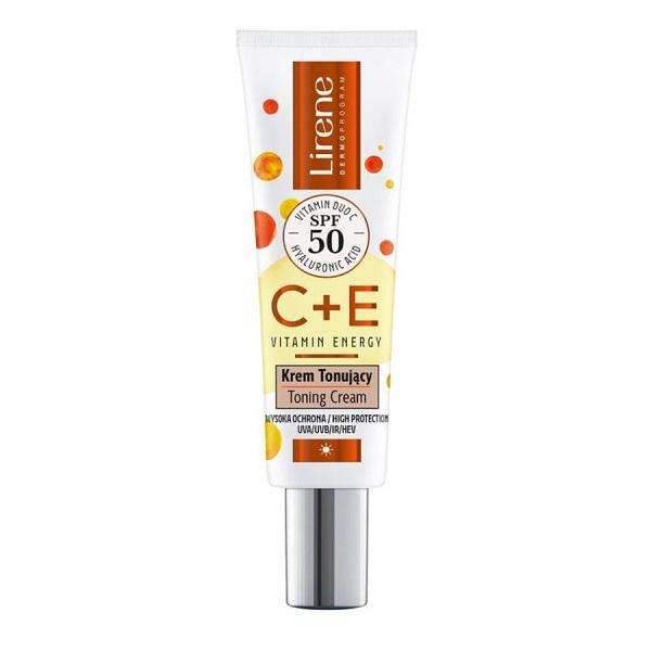 LIRENE C+E teintée vitamin energy SPF50