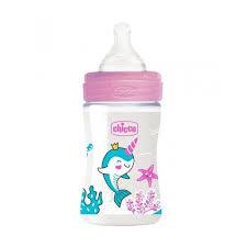 chicco BIBERON EN PLASTIQUE FILLE +0MOIS