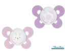 chicco SUCETTE PHYSIO COMFORT EN SILICONE ROSE 6-16M