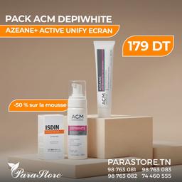 acm PACK ACM AZEANE CREME + MOUSSE NETTOYANTE + ACTIVE UNIFY