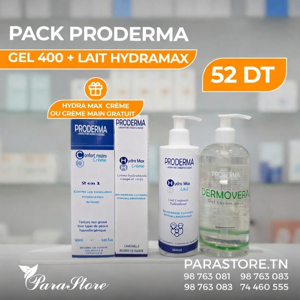 PRODERMA LABORATOIRE LABORATOIRE HYDRAMAX LAIT+ DERMOVERA GEL