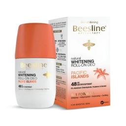BEESLINE DEODORANT WHITENING ROLL ON PACIFIC ISLANDS 48H
