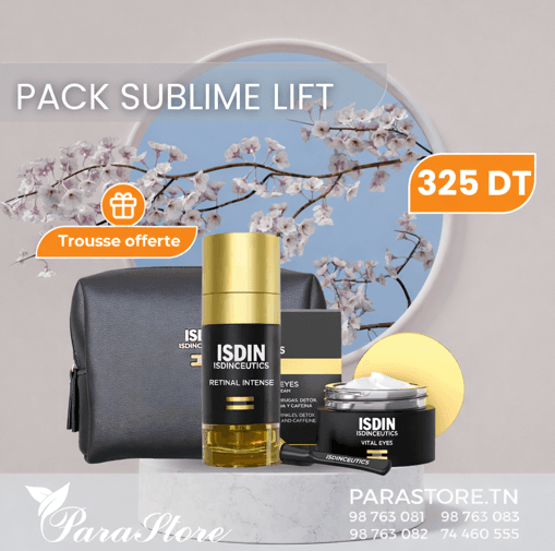 Isdin PACK SUBLIME LIFT ISDINCEUTICS RETINAL INTENSE+ ISDINCEUTICS VITAL EYES + TROUSSE