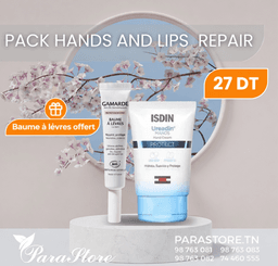 Isdin PACK HANDS LIPS REPAIR UREADIN CREME MAIN PRETECTRICE + GAMARDE BAUME A LEVRES