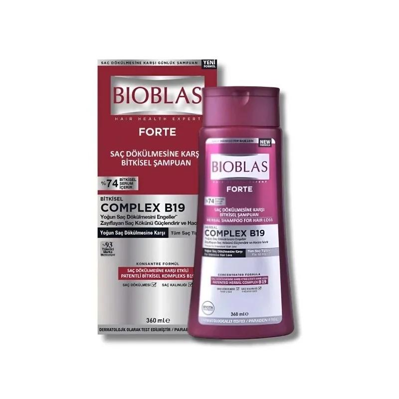BIOBLAS FORTE SHAMPOOING ANTI CHUTE INTENSIVE COMPLEX B19