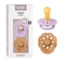 BIBS LOT DE 2 SUCETTES BOHEME SKY PUMPKIN 0-6 MOIS