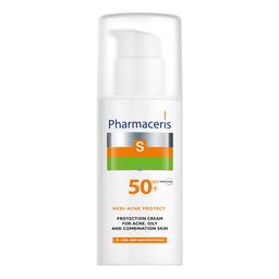 pharmaceris S MEDI ACNE PROTECT SPF 50+ PEAU ACNEIQUE MIXTE GRASSE