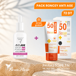 RONCEY DISTRIBUTION DISTRIBUTION PACK SÉRUM ANTI-AGE + ECRAN