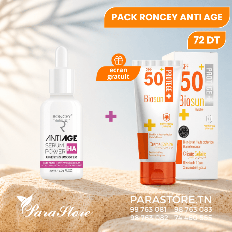 RONCEY DISTRIBUTION DISTRIBUTION PACK SÉRUM ANTI-AGE + ECRAN
