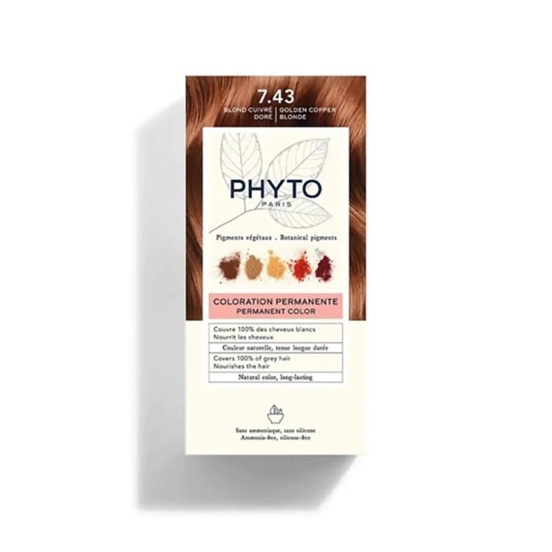 PHYTO COLOR COLOR PHYTOCOLOR 7.43 BLOND CUIVRE DORE 1 KIT