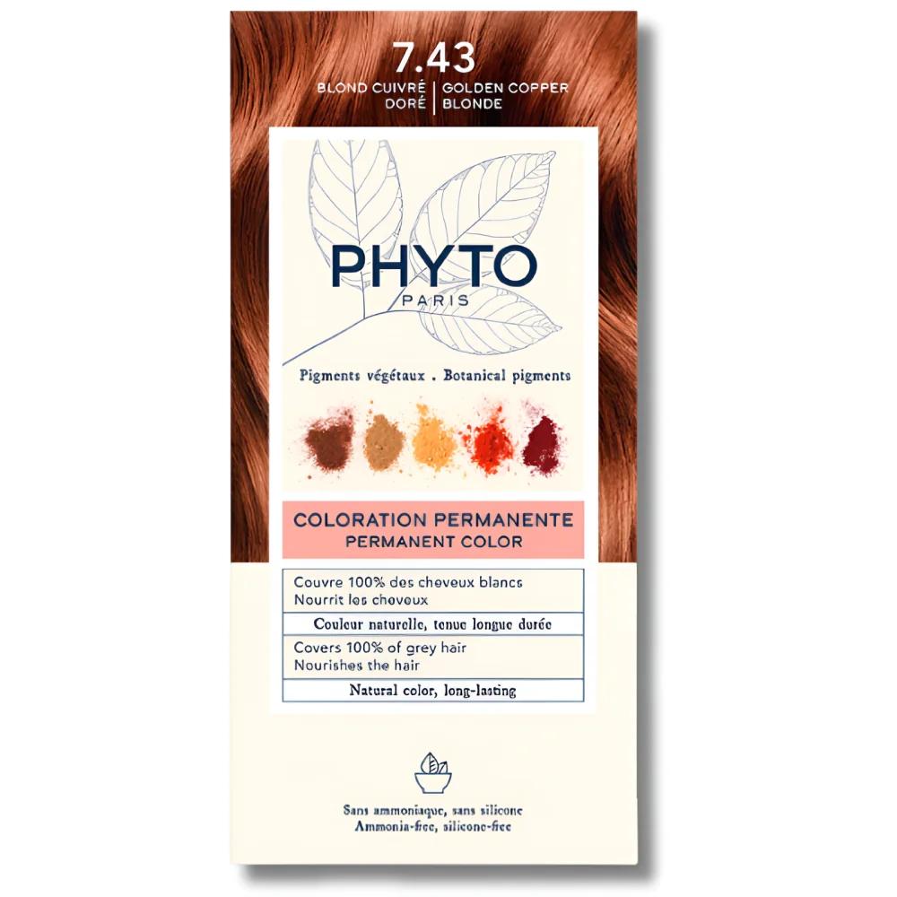 PHYTO COLOR COLOR BLOND CUIVRE DORE 7.43