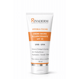 rivaderm HYDRA CLEAR MAINS ECLAIRCISSANTE SPF30