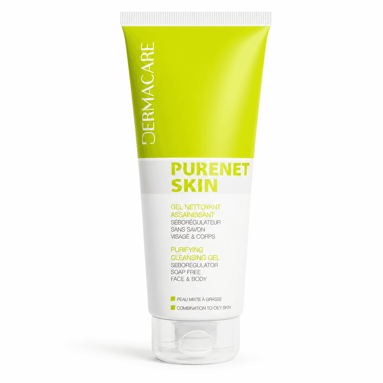 DERMACARE PURENET SKIN GEL NETTOYANT ASSAINISSANT