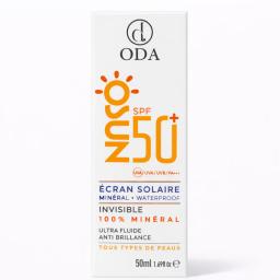Oda ECRAN SOLAIRE MINERAL WATERPROOF INVISIBLE SPF50+