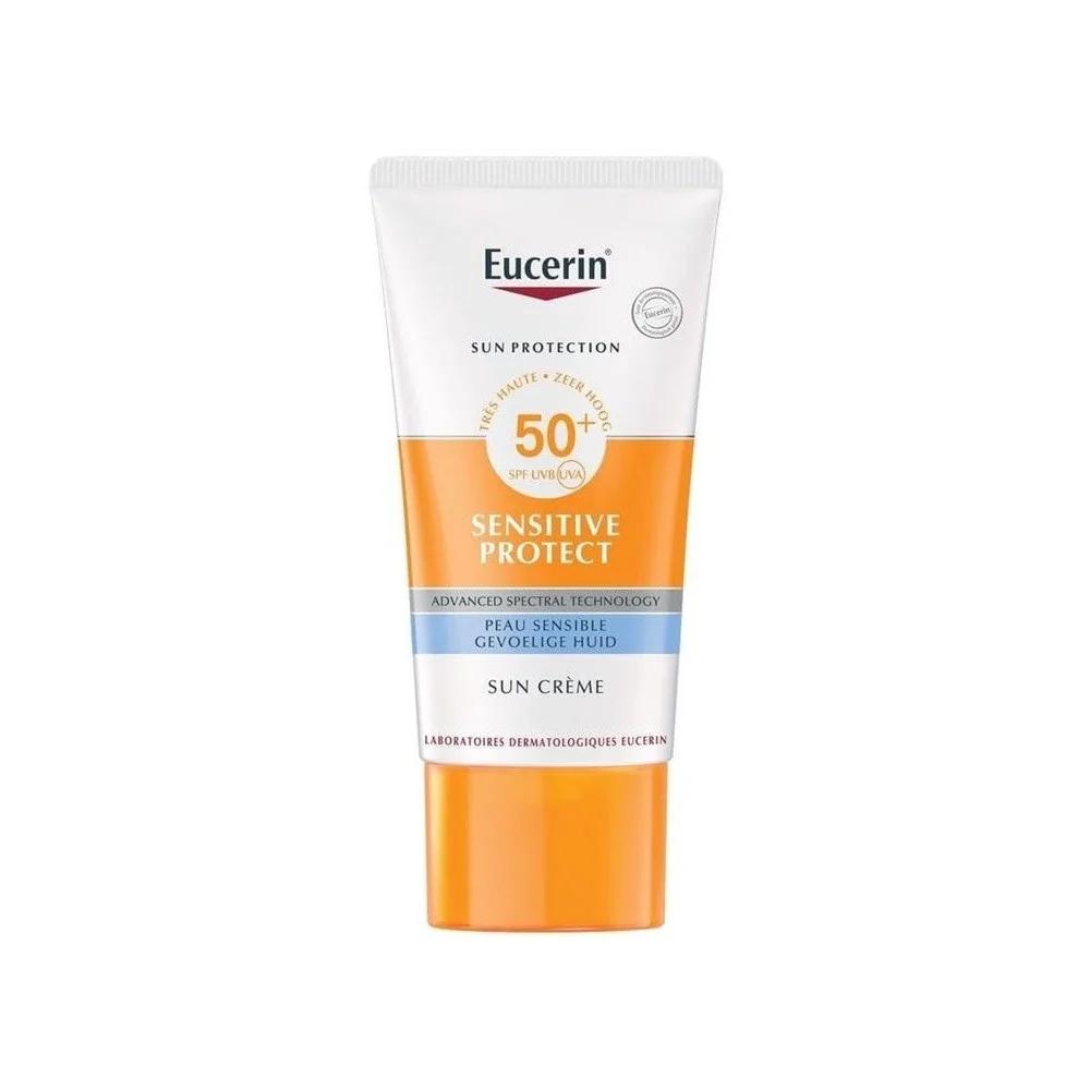 Eucerin SUN SENSITIVE PROTECT CREME TRES HAUTE PROTECTION VISAGE SPF50+